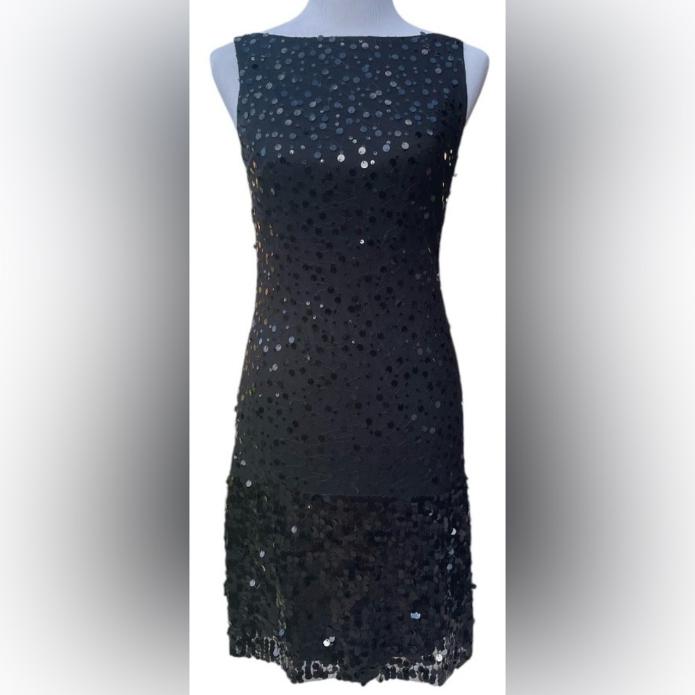 Kenneth Cole Sequin Sleeveless Dress